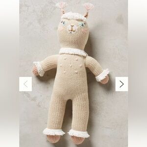 Blabla llama knit doll Anthropologie